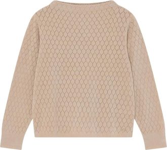 Gustav Maglia Girocollo - - Knitwear - Donna - Beige - M