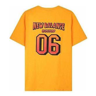 New Balance Athletic Basketball Graphic Tee Orange NEA23051-YL