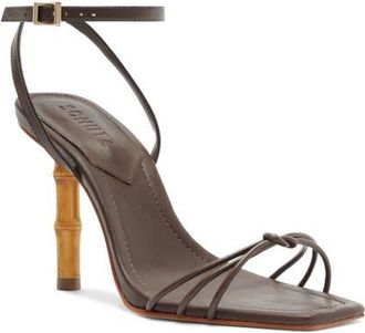 Schutz Haven Ankle Strap Sandal in Root Brown at Nordstrom, Size 9.5
