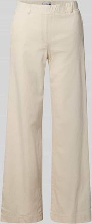 Raphaela by Brax Flared Jeans aus Baumwoll-Mix Modell PAM in Ecru, Gr&ouml;&szlig;e 38