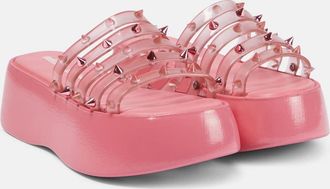 Jean Paul Gaultier x Melissa Becky Punk platform slides
