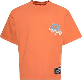 RRR123 T-shirt Mansion - Arancione