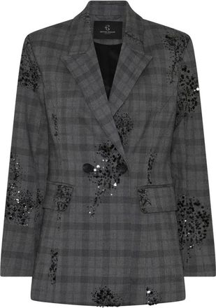 Bruuns Bazaar Blazers - Jackets - Mujer - Gris - XL