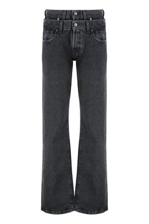 7 For All Mankind Hustle 5-Pocket Straight-Leg Jeans
