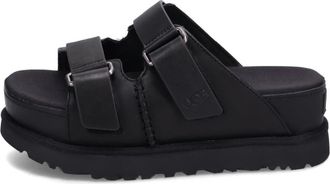 UGG (WMNS) UGG Goldenstar Hi Slide Sandal Black 1152651-BLK