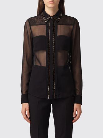 Versace Camicia in seta con borchie