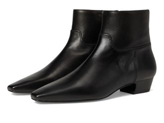 Stuart Weitzman Stassi Zip Bootie Womens Boots Black : 10.5 M, Leather