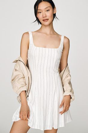 Rowing Blazers Striped A-Line Dress