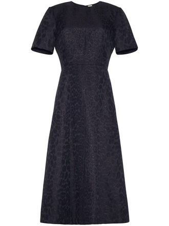 Adam Lippes Evangeline midi-jurk - Blauw
