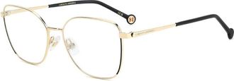Carolina Herrera HER 0295 Optisch Montuur - Dames - Brillen - Geel - 55 MM - Accessoires