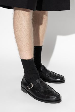 G.H. Bass & Co. Weejuns Fisherman Loafers Shoes, Mens, Black