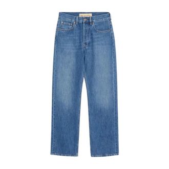 Valentino Straight Jeans, male, Blue, Size: W30 Straight Jeans