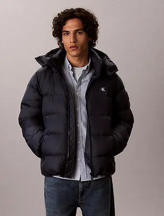 Calvin Klein Chaqueta De Plumas Holgada De Nailon