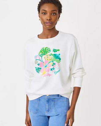 Lilly Pulitzer Ballad Cotton Sweatshirt