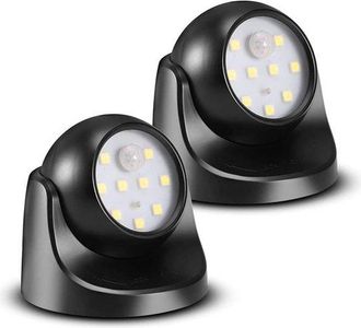 No Brand Foco Led Inal&aacute;mbrico De 150 L&uacute;menes, Con Pantalla Extra&iacute;ble, Rotaci&oacute;n E Inclinaci&oacute;n De 360 Grados Y Funcionamiento A Pilas (pilas No Incluidas)