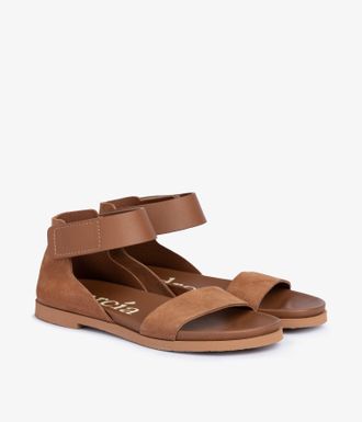 Pedro Garcia Ankle strap fussbett in brown leather | Jalila | Fall-winter 26 |
