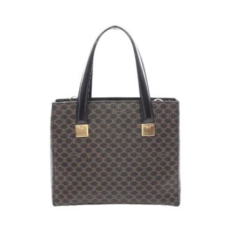 Celine Pre-owned Handbags, female, Multicolor, Size: ONE SIZE Pre-owned Macadam Coated Canvas Handbag