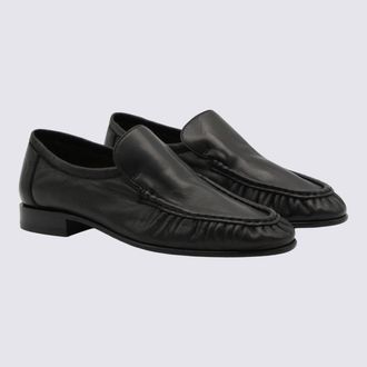 The Row Womens Flat Shoes Black