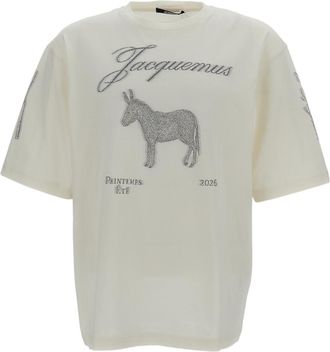 Jacquemus Off-White Le Tshirt Ane T-Shirt