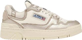 Autry Clc Lowmet Bot Wht Platinum