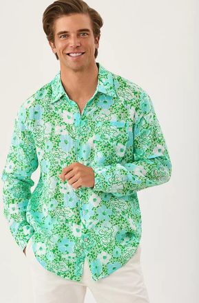 Lilly Pulitzer Mens Stuff Addison Button Down Shirt