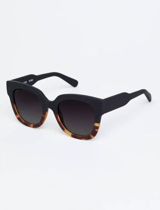 TIWI Kerr Square Sunglasses In Black Limited Edition