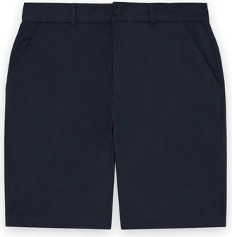Lyle & Scott Course Stretch Chino Shorts - Heren - Korte Broeken - Blauw - W34 - Katoen - Korte Broeken