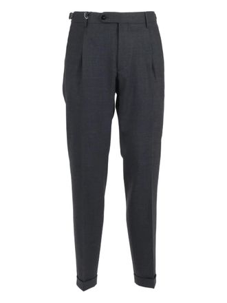 Berwich Morello Elax tailored trousers - men - Polyester/Virgin Wool/Elastane - 54 - Grey