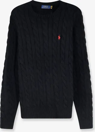 Ralph Lauren Maglia in cotone con lavorazione a trecce - POLO RALPH LAUREN - gender_Man