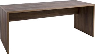 Composad Composad Scrivania Della Linea Davinci Brera Con Modesty Panel, Scrivania Moderna Ed Elegante, Per Pc, Ufficio, Studio, (lxaxp) 178,2x74,5x69 Cm, Colo