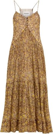 Isabel Marant Maxi Dresses, female, Multicolor, Size: 2XS Sabba Dress