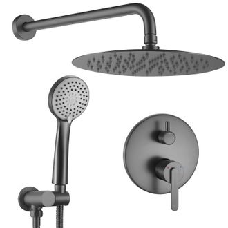Rea Juego De Ducha Oculto Rea Ontario Titanium
