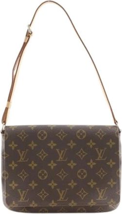 Louis Vuitton Pre-owned Vintage Schoudertas - Dames - Vintage Schoudertas - Bruin - ONE Size - Vintage