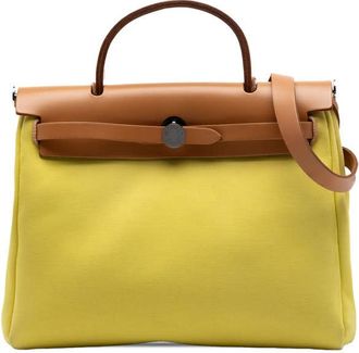 Herm&egrave;s Pre-owned Hermes Toile Herbag Zip 31 Ladies 3RQI14YE9SKXF7ZV