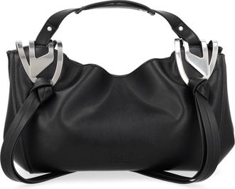Diesel Neutrals Knot D Gathered Handbag