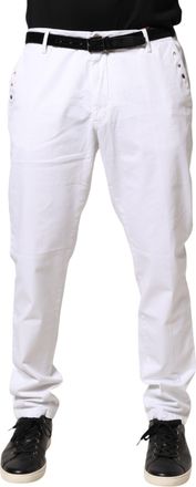 Aglini Skinny Fit Mid Waist Men blue Trouser Mens Jeans (Pre-Owned)
