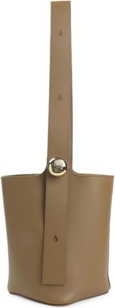Loewe Brown Pebble Bucket Bag