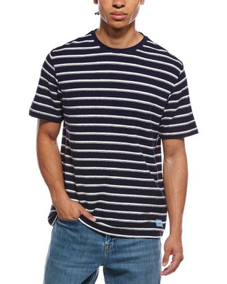 Scotch & Soda Textured Stripe T-Shirt