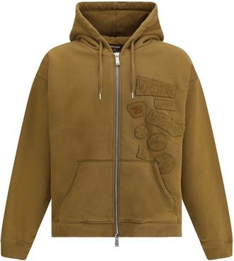 Dsquared2 Brown Cotton Mens Sweatshirt