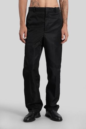 Jil Sander Pants In Black Polyamide