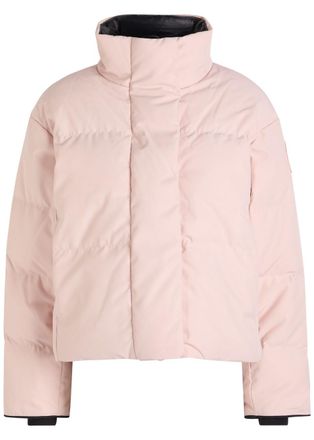 Canada Goose Grandview Cropped Quilted Arctic-tech Jacket - Rose - L (UK14 / L)