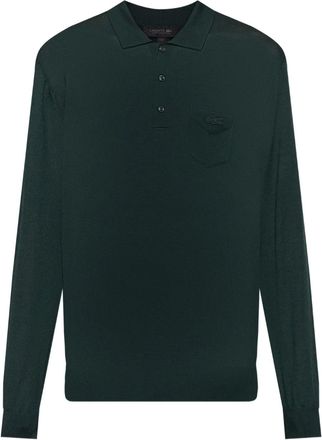 Lacoste Poloshirt met lange mouwen - Groen