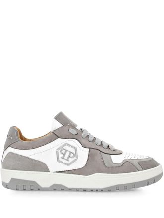 Philipp Plein Hexagon low-top sneakers - Wit