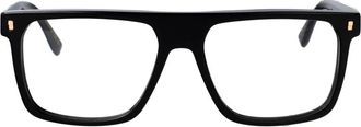 Dsquared2 0182 Optical Frame - Heren - Brillen - Zwart - 55 MM - Accessoires