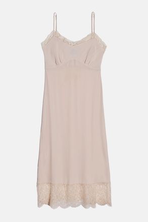 Simone Rocha Lace Trim Slip Dress