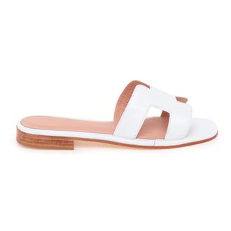 Paolo Ferrara Caprese Sandal - female - Paolo Ferrara - Sliders - White - 3 UK - Shoes