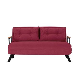 Calicosy Sof&aacute; cama 2 plazas L133 cm - Rojo