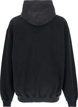 Represent Mens Hooded Sweatshirt Vintage Black Cotton Sweatshirts Sweater