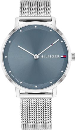 Tommy Hilfiger Womens Pippa Mesh Blue Dial Watch