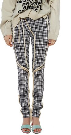 Ottolinger Womens Nylon Trousers With Patch - Black - Size EU 32 (Womens)